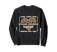 Equipo de apreciación del profesor de historia Estudios sociales Sudadera