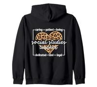 Equipo de apreciación del profesor de historia Estudios sociales Sudadera con Capucha