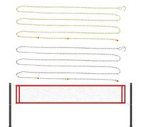 Equipo de arbitraje de voleibol, red de voleibol, altímetro de 2,5 m, cadena de altura profesional de red de voleibol, red de voleibol, cuerda de altura de red, herramienta de medición de voleibol