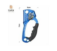 Equipo de arborista de árboles, ascendedor manual certificado por UIAA y CE para montañismo, leva de acero inoxidable para una abrazadera de