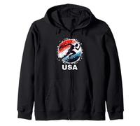 Equipo de atletismo y atletismo USA Team Track and Field Apparel Sudadera con Capucha