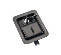 Equipo de automatización, conjunto de generador de bloqueo de Panel, puerta de equipo, bloqueo de coche de ingeniería de enlace de tres puntos, 2 uds.(With padlock)