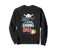 Equipo de béisbol de Viaje golpea la Bola Dang Motivación Divertida Sudadera