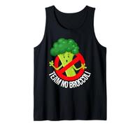 Equipo de Broma Anti brócoli sin brócoli Camiseta sin Mangas