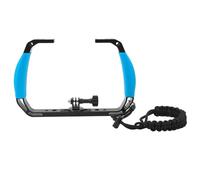 Equipo de Buceo Submarino, Fácil Instalación Soporte Liviano para Bandeja de Buceo Empuñadura de Silicona para Cámara de Acción (Cielo Azul)