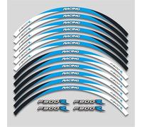 Equipo De Carreras Motocicletas, Decoración Llantas Ruedas, Pegatina Reflectante Adhesiva para BMW F900R F900 R F900r Adhesivo Cubo Rueda(Color5)