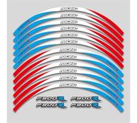 Equipo De Carreras Motocicletas, Decoración Llantas Ruedas, Pegatina Reflectante Adhesiva para BMW F900R F900 R F900r Calcomanía llanta(Color14)