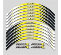 Equipo De Carreras Motocicletas, Decoración Llantas Ruedas, Pegatina Reflectante Adhesiva para BMW F900R F900 R F900r Fondo llanta Reflectante(Color4)