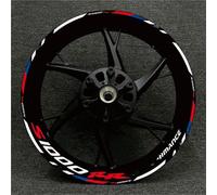 Equipo De Carreras Motocicletas, Decoración Llantas Ruedas, Pegatina Reflectante Adhesiva para BMW S1000XR S1000R 1000RR Fondo llanta Reflectante(Color29)
