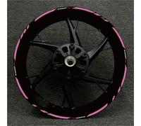 Equipo De Carreras Motocicletas, Decoración Llantas Ruedas, Pegatina Reflectante Adhesiva para BMW S1000XR S1000R 1000RR Calcomanía llanta(Color2)