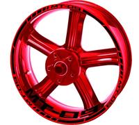 Equipo De Carreras Motocicletas, Decoración Llantas Ruedas, Pegatina Reflectante Adhesiva para Yamaha MT 09 SP 2020 2021 Adhesivo Cubo Rueda(Color5)
