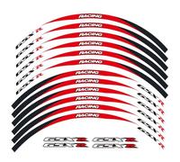 Equipo De Carreras Motocicletas, Pegatina Adhesiva para Llanta Rueda, para Suzuki GSX-R GSXR600 750 1000 250 400 Gsxr Adhesivo Cubo Rueda(Color5)