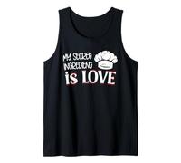 Equipo de Cocina para Hombres mi ingrediente Secreto es Amor cocinar Camiseta sin Mangas