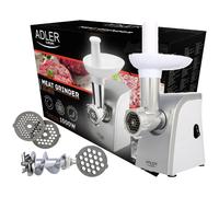 Equipo de cocina : Picadora de carne multifuncional con función y 3 rellenos de salchichas - Ideal para salchichas y rellenos de carne hechos en casa