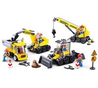 Equipo de construcción de la ciudad 465 PCS - Sluban