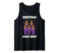 ¡Equipo de Coro de Navidad! Cantantes de Evangelio a Juego Camiseta sin Mangas