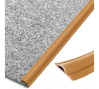 Equipo de costura de alfombra de piso, Tiras de transición piso PVC 10/16,5/20/23/30/40/49 pies longitud, tira borde cortable for envolver bordes pisos y alfombras(B,100cm (3.3ft))