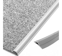 Equipo de costura de alfombra de piso, Tiras de transición piso PVC 10/16,5/20/23/30/40/49 pies longitud, tira borde cortable for envolver bordes pisos y alfombras(A,100cm (3.3ft))