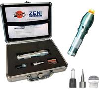 Equipo de Cromoterapia Avanzada con Emisión Continua y Pulsada | Luz RGB con 10 Colores para Bioenergética, Reflexología y Estética | Incluye 3 Puntas: Cuarzo, Masaje y Auriculo | VER VIDEO