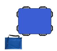 Equipo De Emergencia Médica,Camilla De Rescate De Emergencia,Plegable De Tela Oxford, Portátil,Suave Y Fácil De Transportar,For Uso Doméstico,For Subir Y Bajar Escaleras(Blue)