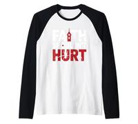 Equipo de empoderamiento sanador de ex sobreviviente de la comunidad religiosa Camiseta Manga Raglan