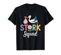 Equipo de enfermería de Trabajo y Parto de Stork Squad L&D Crew Camiseta