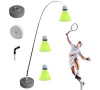 Equipo De Entrenamiento De Bádminton - Entrenador De Rebote Para Jugador Individual | Dispositivo De Entrenamiento Deportivo Autoaprendizaje Para El Desarrollo De Reflejos Y Fuerza, Máquina De Entrar