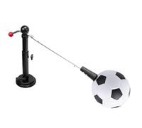 Equipo de entrenamiento de fútbol - Entrenador portátil para patadas , herramienta de práctica de fútbol para interiores y exteriores, hierro PU, patio trasero, gimnasio, niños, mejora de