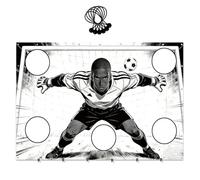 Equipo de entrenamiento de fútbol, red interactiva de lanzamiento de fútbol | Red de lanzamiento de fútbol para niños, adolescentes, adultos, mujeres, escuela, hogar, césped, patio, patio trasero