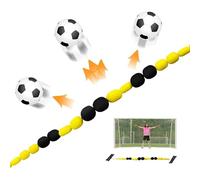 Equipo de entrenamiento de portero, deflector de pelota para fútbol, herramienta de entrenamiento ajustable portátil para mejorar las habilidades de reacción y el control de la pelota, rango de 8 a 13