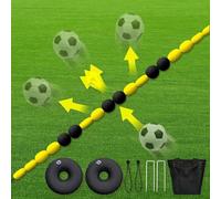 Equipo de entrenamiento de portero para práctica de fútbol reflejo y agilidad con deflexión y bolsas de agua, ideal para el desarrollo de habilidades y ejercicios