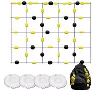 Equipo de entrenamiento de porteros, herramientas de práctica de fútbol, ayuda de agilidad y desviación para jugadores de fútbol