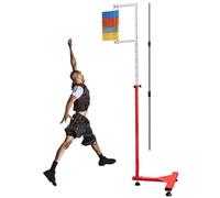 Equipo de entrenamiento de salto de altura, probador de salto vertical de 1,7 m-3,6 m Medición de salto vertical profesional, probador de salto de altura vertical deportivo para escuela, club, gimna