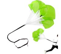 Equipo de entrenamiento de velocidad de paracaídas portátil - Entrenador de arrastre ajustable, construcción plegable ligera | Parachute de fútbol que corre para la resistencia, ejercicios rápidos