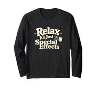 Equipo de Escena de Relax It's Just Special Effects Manga Larga