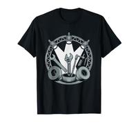 Equipo De Escena Teatro Insignia Vintage Auriculares Tecnico Camiseta