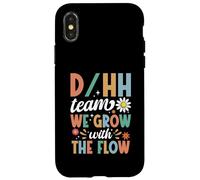 Equipo de escuadrón de Maestros sordos con Problemas de audición crecemos Maestro D/HH Carcasa para iPhone X/XS