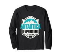Equipo De Expedición A La Antártida Continente Antártida Manga Larga