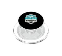 Equipo De Expedición A La Antártida Continente Antártida PopSockets PopGrip para MagSafe