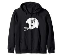 Equipo de Fans de Football Americano de Nueva York Sudadera con Capucha