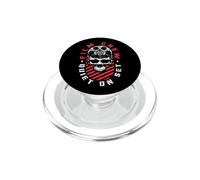 Equipo de filmación Silencioso en el Set Director de cineasta Halloween Skull PopSockets PopGrip para MagSafe
