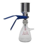 Equipo De Filtración Al Vacío For Laboratorio, Kit De Filtro De Acero Inoxidable Con Matraz De 250 Ml/500 Ml/1000 Ml Y Membrana De 50 Mm De Diámetro.(250ml)