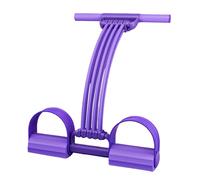 Equipo de fitness de cuerda de tensión - Banda de extracción de entrenamiento antideslizante, pedal de cuerda de tensión con asas - para gimnasio en casa, yoga, hombres, mujeres, niñas, jóvenes y