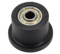 Equipo de fitness para máquina de remo, polea de rodillo para máquina abdominal, plástico de repuesto y rueda, 32,6 mm, diámetro exterior, 8 mm, diámetro interior, 26,9 mm de altura, parte de gimnasio