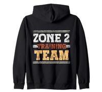 Equipo De Formación De La Zona 2 Fitness Cardio Zona 2 Sudadera con Capucha