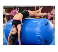 Equipo de gimnasia con barril de aire, rodillo para entrenamiento de resorte trasero para desarrollo de habilidades en adultos, principiantes, escuadrones de animación y niños