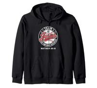 Equipo de Jesús Ve y Haz discípulos Mateo 28:19 Sudadera con Capucha