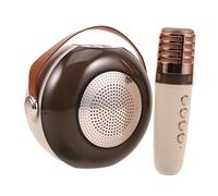 Equipo de Karaoke Portátil Inalámbrico Beige para Camping