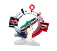 Equipo de laboratorio de física listo para el aula que explica conceptos electromagnéticos básicos del motor y generador, equipo de enseñanza de física