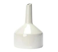 Equipo de laboratorio Embudo Büchner de porcelana de 200 mm for laboratorio de química. Embudo de filtración cerámico con succión a presión negativa. Embudo poroso. 1 unidad.